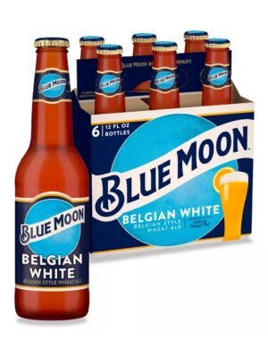 Blue Moon Belgian White Wheat Ale Beer - 6pk_12 fl oz Bottles