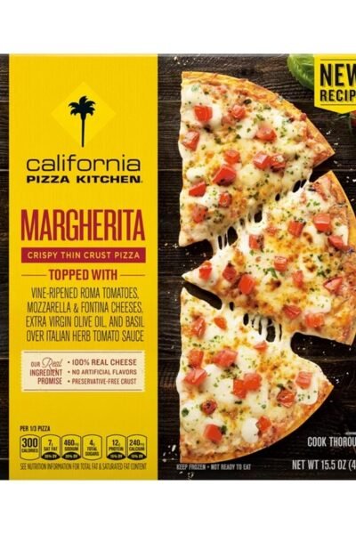 California Pizza Kitchen Margherita, Crispy Thin Crust Pizza, 15.5 oz (Frozen)