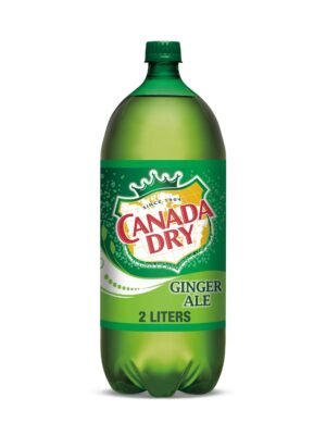 Canada Dry Ginger Ale Soda Pop, 2 L bottle