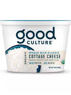Good Culture Organic Whole Milk Classic Cottage Cheese - 16oz
