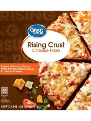 Great Value Rising Crust Pizza, Cheese, 27.4 oz