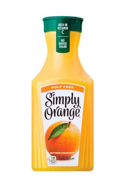 Simply Orange Pulp Free Juice - 52 fl oz