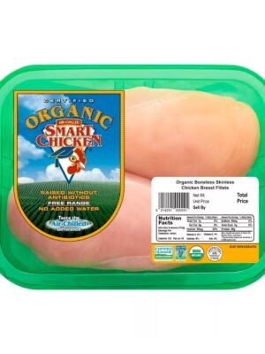Smart Chicken Organic Boneless & Skinless Chicken Breast - 0.75-1.75lbs - price per lb