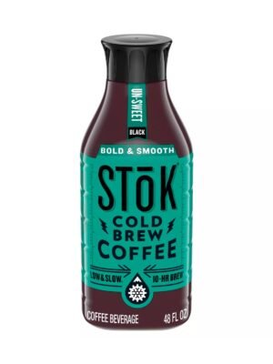 SToK Black Unsweetened Cold Brew Coffee - 48 fl oz