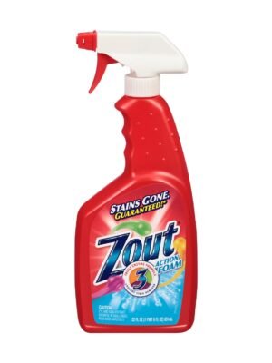 Zout Laundry Stain Remover, Foam Action, Triple Enzyme, 22 oz