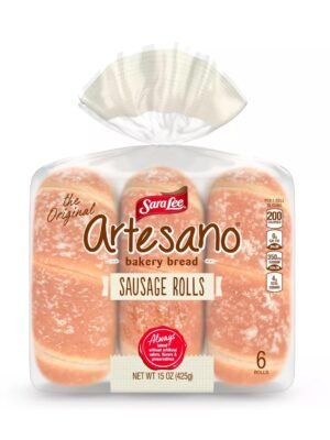 Sara Lee Artesano Sausage Rolls - 15oz